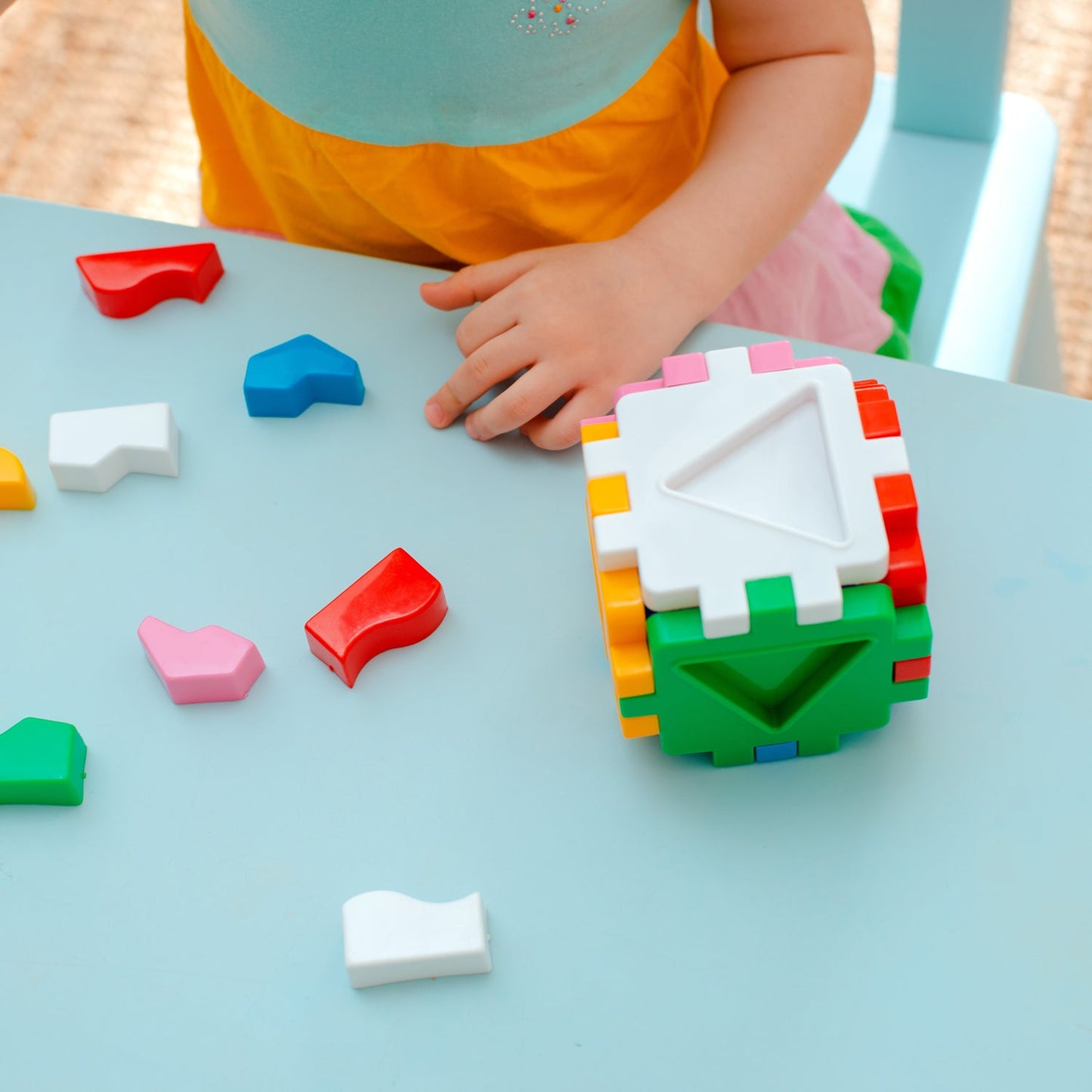 Multi-Color Children's Educational Toys Kids 3-12 Years Old 4 Pc Set Of Digital Block Building Blocks Children's Toys Building Block Educational Gift for Boys Girls (12 Pc Set)