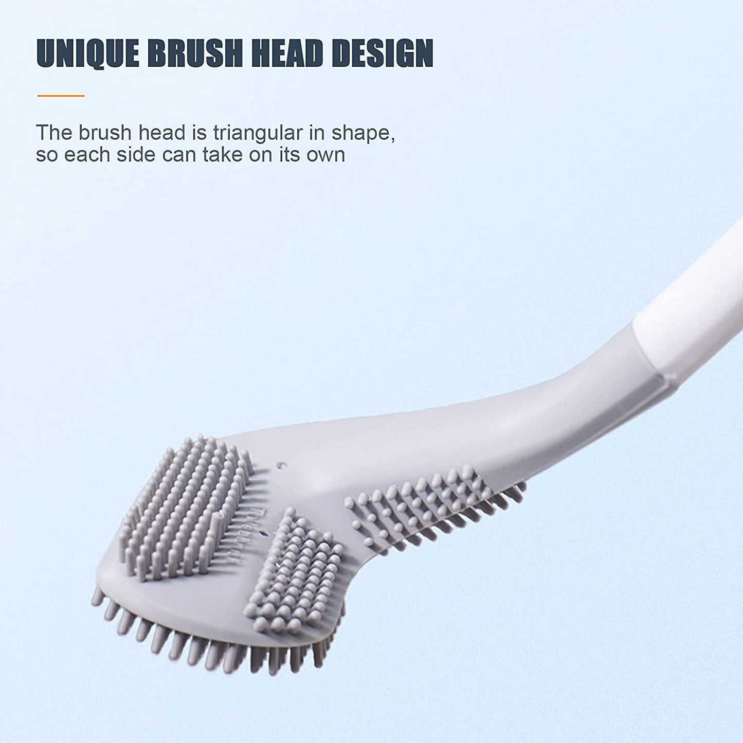 6059 Golf Toilet Cleaner Brush & Magic Sticker Holder