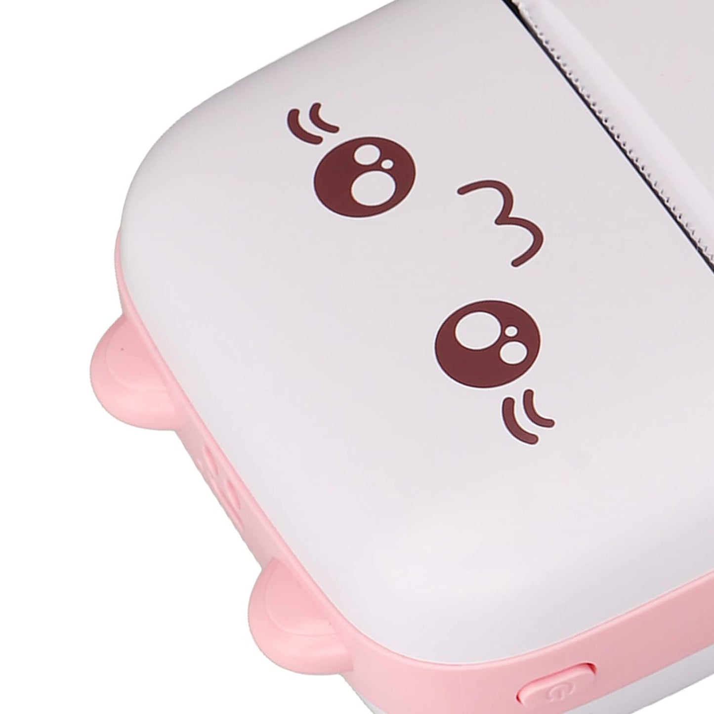 Pocket Mini Printer, Phone Bluetooth Connection Wireless Mini Thermal Printer with Android or iOS APP for Pictures, Portable Smart Printer,Contains 1 Rolls Thermal Paper, with Fast Paper Output for Photo Image