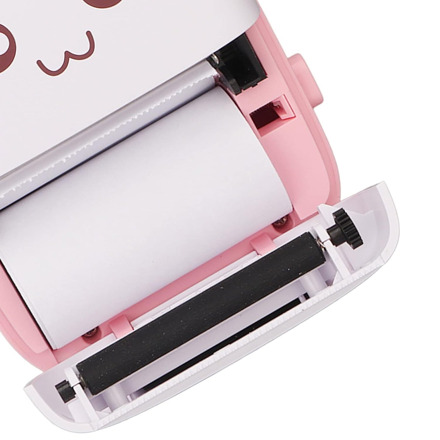 Pocket Mini Printer, Phone Bluetooth Connection Wireless Mini Thermal Printer with Android or iOS APP for Pictures, Portable Smart Printer,Contains 1 Rolls Thermal Paper, with Fast Paper Output for Photo Image