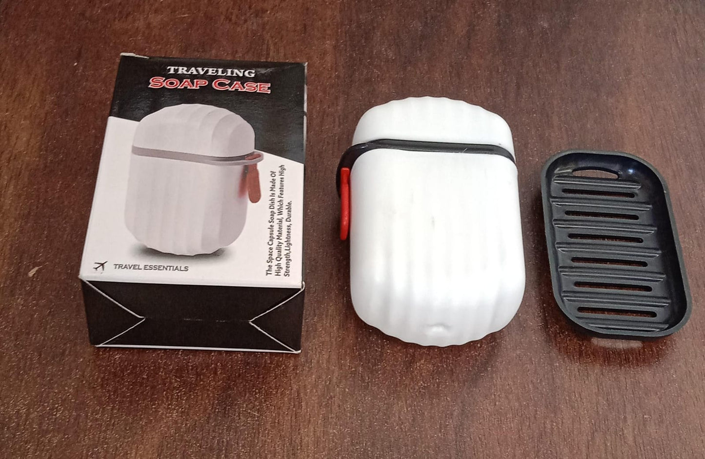 Stylish and Practical Soap Holder for Travel Soap Box With Secure Seal and Non Leak Design Stylish Soap Box for Home, Bathroom, Hiking, Travel, Camping Capsule Soap Box (1 Pc)