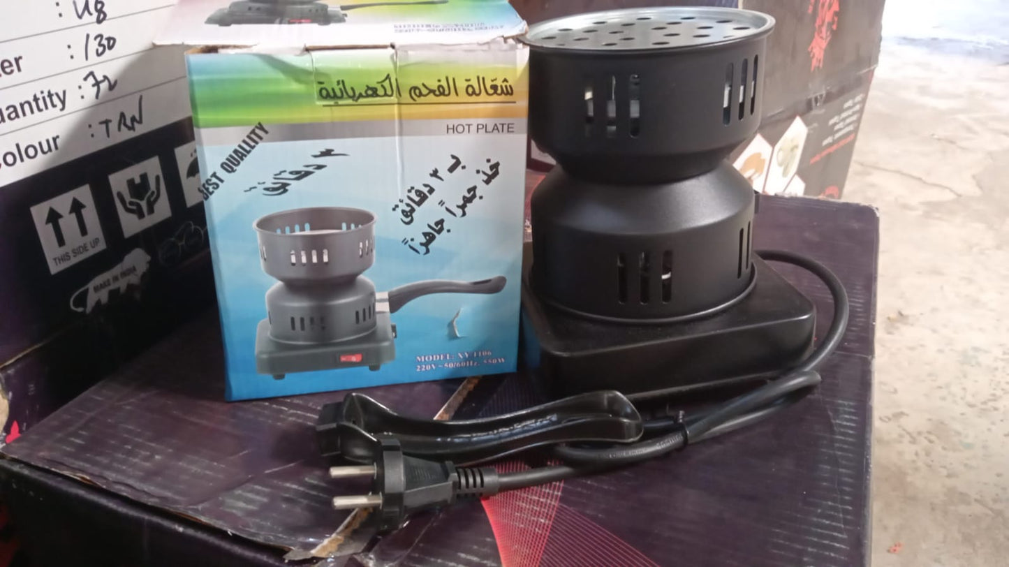Heating Stove, Tubular Heating Stove Hot Plate Stove, Heat‑Resistant Coating for Home, Camping Cooking, Mini Electric Tea Coffee Heater