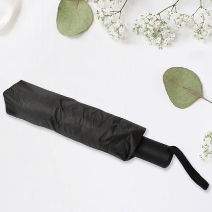 Manual Open 2 Fold Umbrella| Windproof, Sunproof & Rainproof with Sturdy Steel Shaft & Wrist Straps | Easy to Hold & Carry | Umbrella for Women, Men & Kids