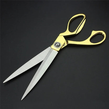 1546 Stainless Steel Tailoring Scissor Sharp Cloth Cutting for Professionals (8.5inch) (Golden) 