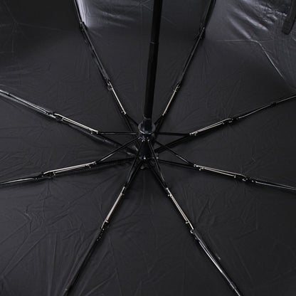Manual Open 2 Fold Umbrella| Windproof, Sunproof & Rainproof with Sturdy Steel Shaft & Wrist Straps | Easy to Hold & Carry | Umbrella for Women, Men & Kids