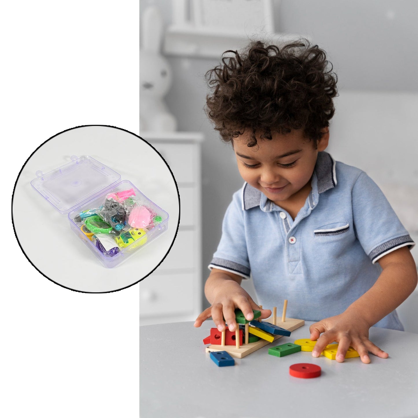 10 in 1 toy for kids, 10 different and small toys for kids to play with curiosity