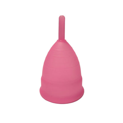 REUSABLE MENSTRUAL CUP USED BY WOMEN AND GIRLS DURING THE TIME OF THEIR MENSTRUAL CYCLE